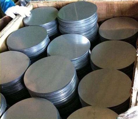 6 inch round metal plate